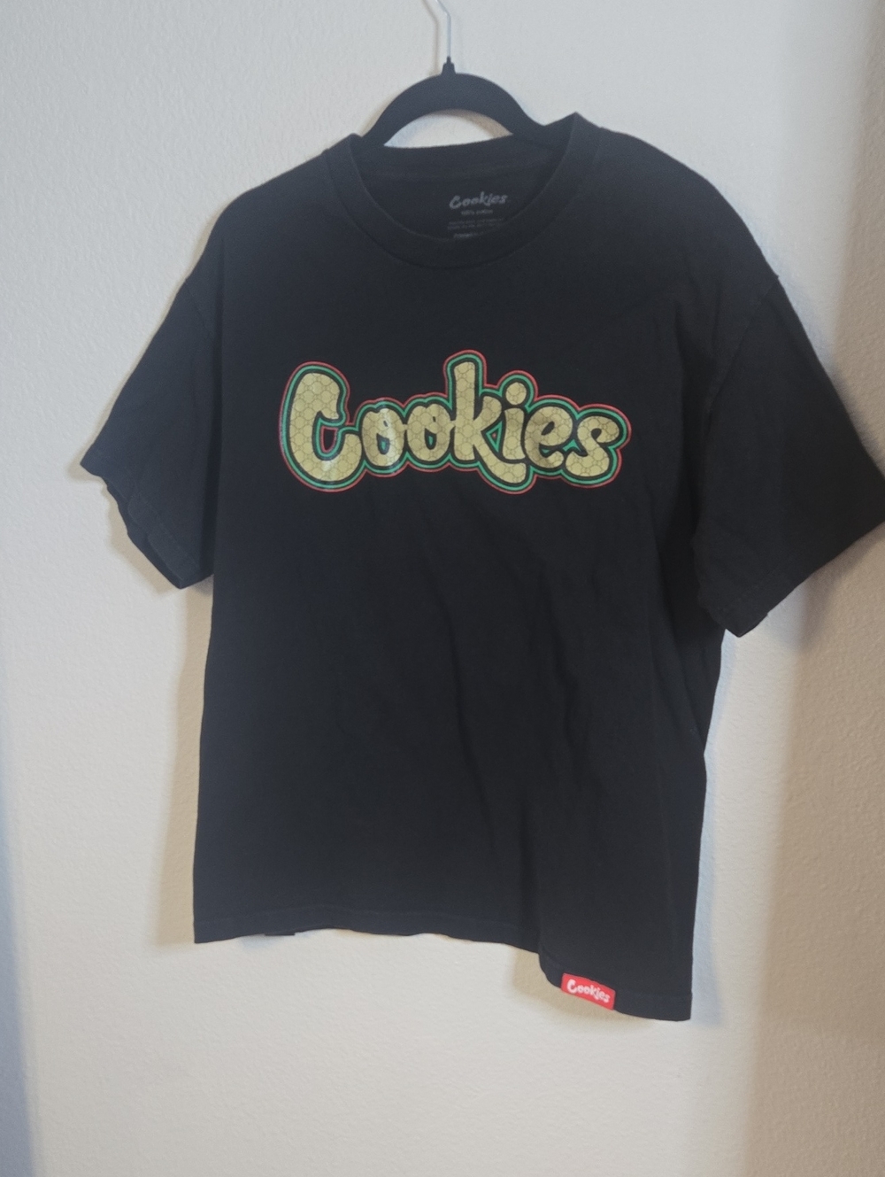 Cookies Black Short-Sleeve Logo Tee